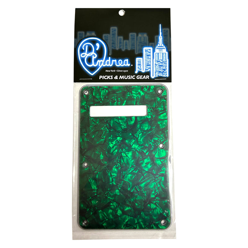 D'Andrea Back plate ~ S-Style ~ Green Pearl