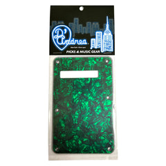 D'Andrea Back plate ~ S-Style ~ Green Pearl