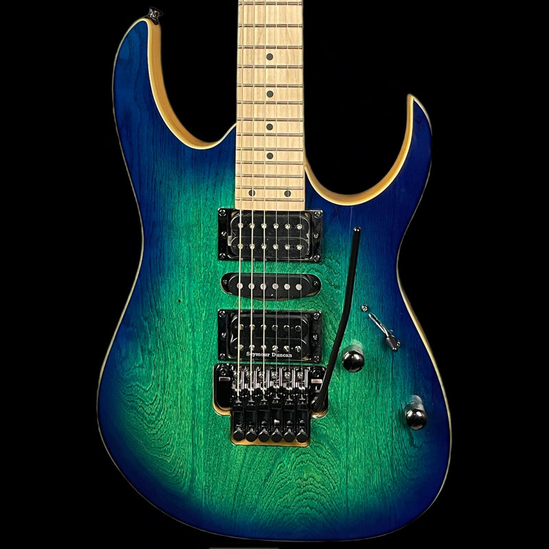 Ibanez RG370AHMZ-BMT RG Electric Guitar w/ Upgraded Seymour Duncan JB in Blue Moon Burst