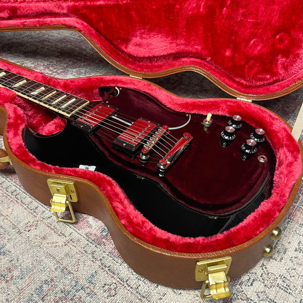 Gibson SG Standard '61 - Ebony Electric Guitar w/ Hardcase
