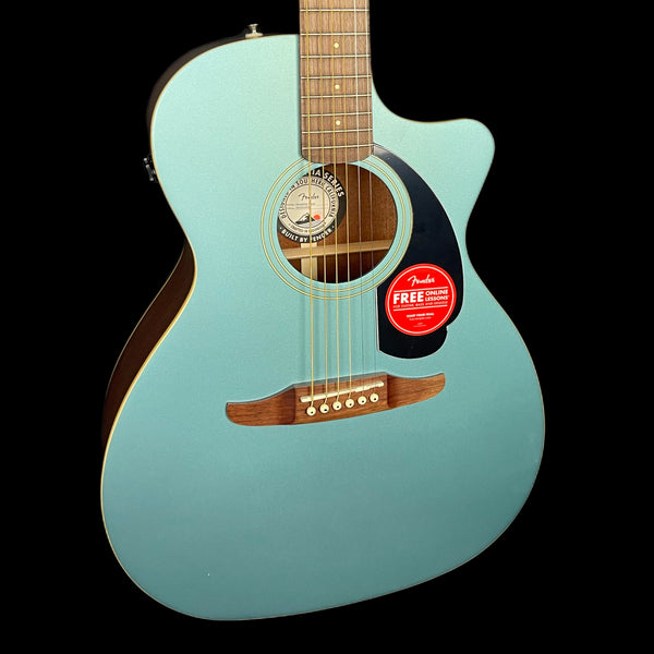 Fender Newporter Player Electro-Acoustic Guitar in Tidepool