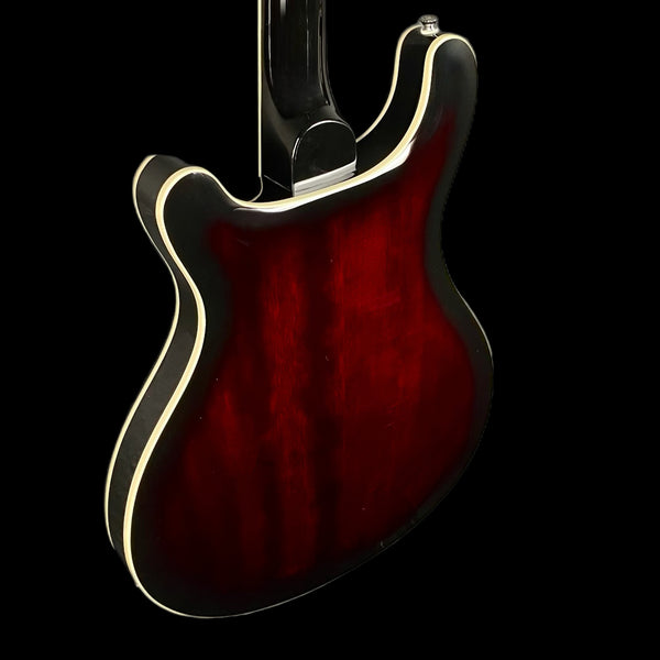 PRS SE Hollowbody Standard Electric Guitar in Fire Red Burst