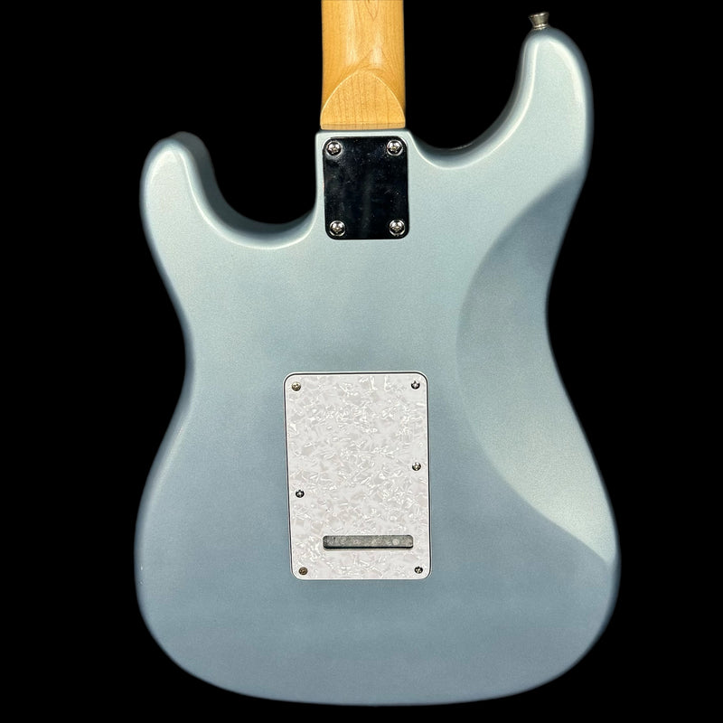 Strat Style Partscaster Guitar in Ice Blue