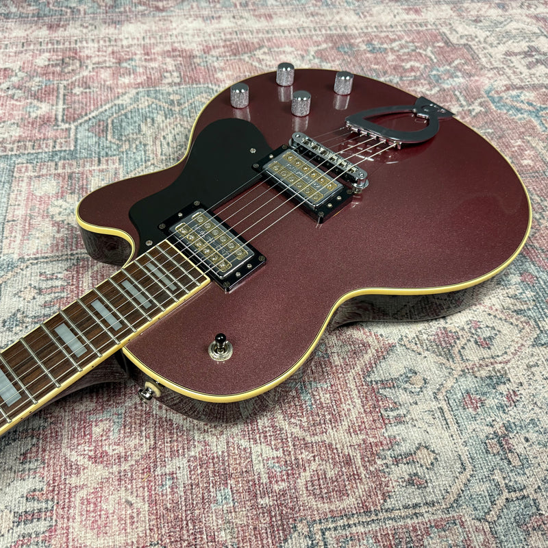 DeArmond by Guild M-75 Electric Guitar in Tyrian Purple