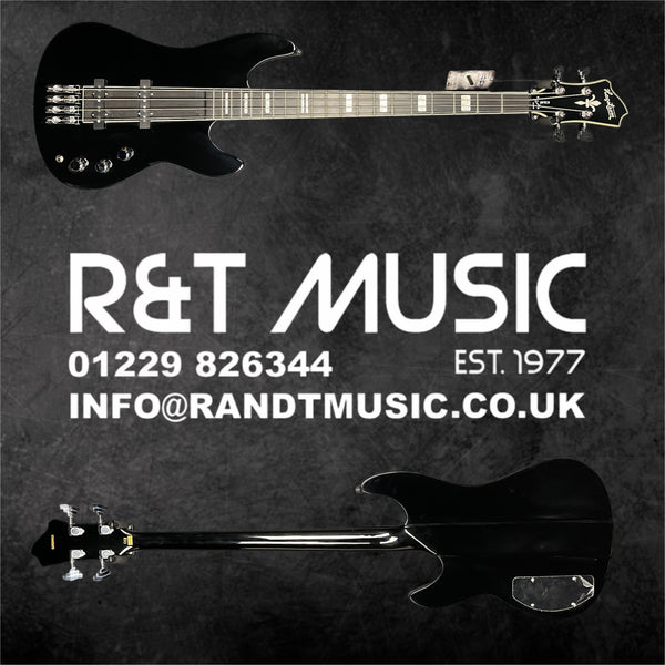 Hagstrom Super Swede Bass in Black Gloss