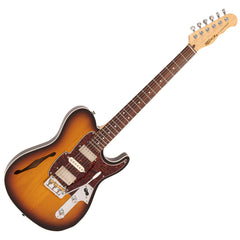 Original Classic Burst Fret-King Country Squire Semitone De Luxe Electric Guitar