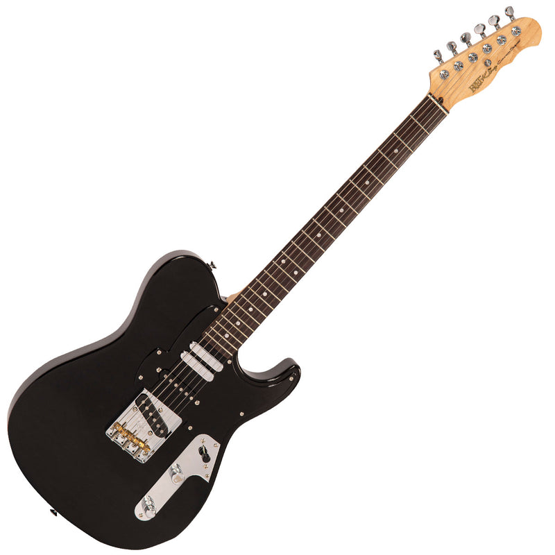 Gloss Black Fret-King Country Squire Music Row Electric Guitar