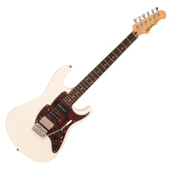 Vintage White Fret-King Corona Custom Electric Guitar