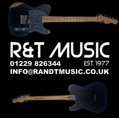 Fender Esquire Black Sparkle Electric Guitar with Maple Fingerboard