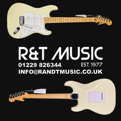 Fender Standard Stratocaster Electric Guitar, Olympic White