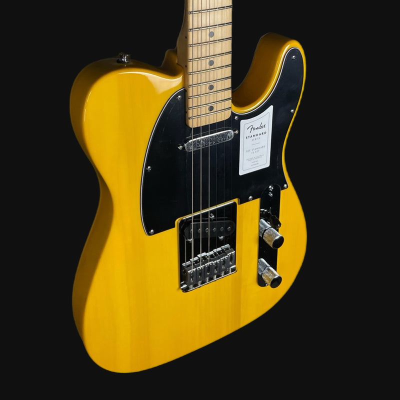 Fender Standard Telecaster, Black Pickguard, Butterscotch Blonde