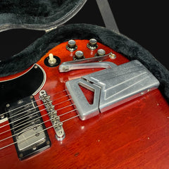 Gibson 1962 Les Paul SG Standard Electric Guitar , Sideways Vibrola in Cherry Red