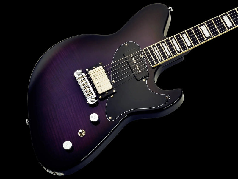 Hagstrom Adina Electric Guitar in Purple Burst