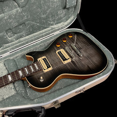 Cream T Custom Shop Aurora V2 Pickup Swapping Electric Guitar in Black Hole Burst w/Hot Sauce