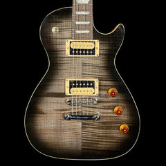 Cream T Custom Shop Aurora V2 Pickup Swapping Electric Guitar in Black Hole Burst w/Hot Sauce