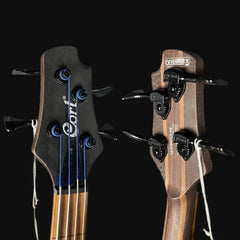 Cort B4 Element FL Trans Black Fretless Bass