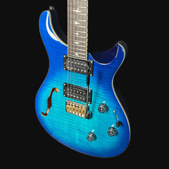 PRS SE Custom 24 Semi-Hollow Piezo in Lake Blue