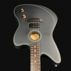 Fender Acoustasonic Standard Jazzmaster Electric Guitar in Black