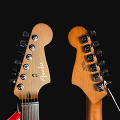 Fender Acoustasonic Standard Jazzmaster Electric Guitar in Black