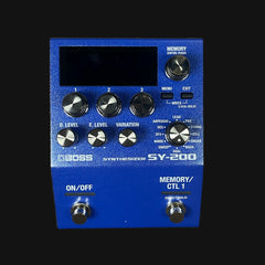 BOSS SY-200 Guitar Synthesizer Effects Pedal - Preowned