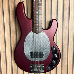 Music Man USA SUB Active Bass Guitar in Burgundy