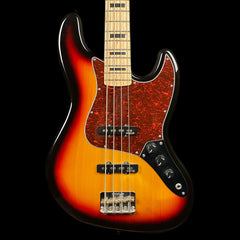 Vintage VJ74 Bass Guitar, Sunset Sunburst