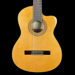 Salvador Ibanez GA6CE-AM Electro Acoustic Classical Guitar in Amber w/Hardcase