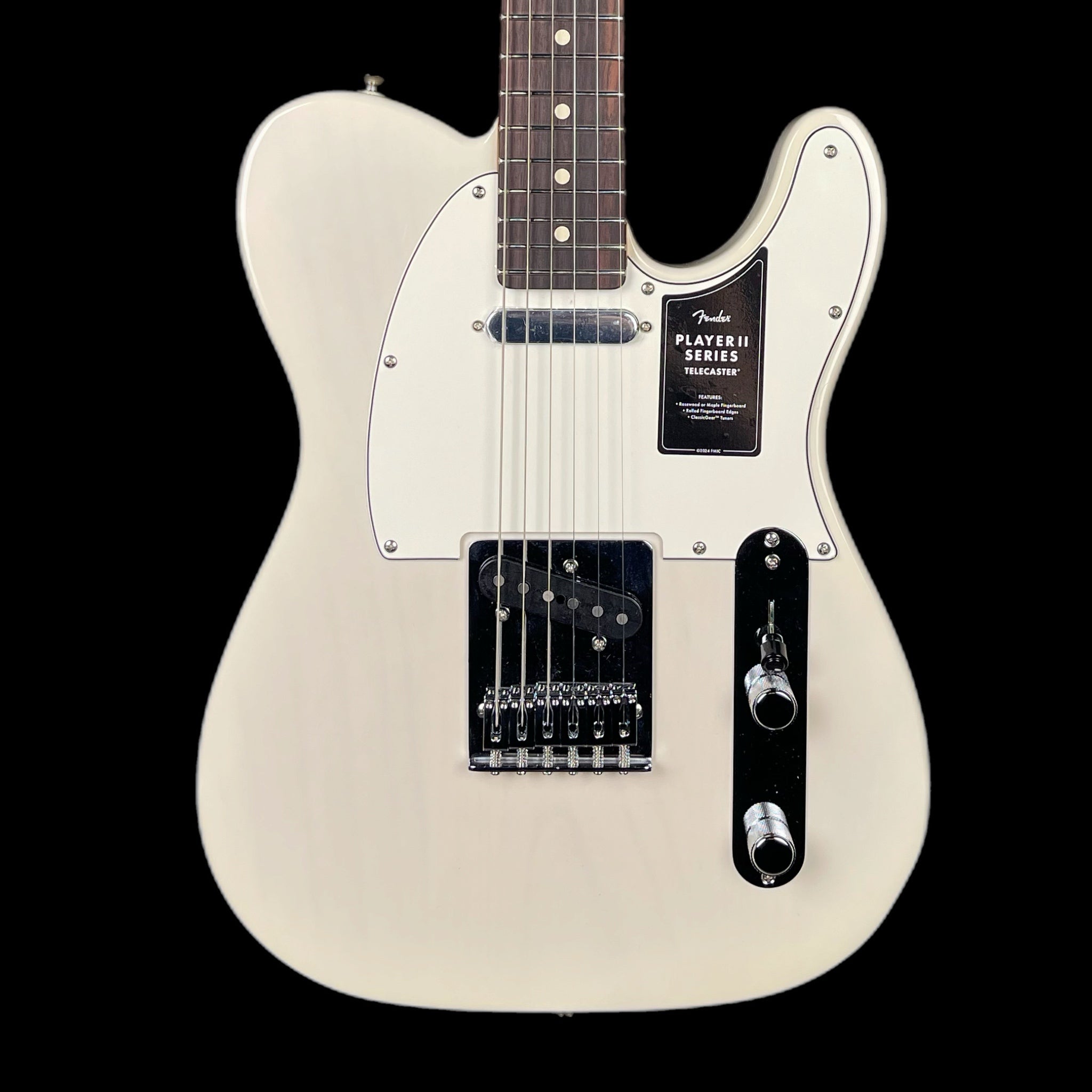 Fender Player II Telecaster in White Blonde w/ Rosewood Fingerboard | R and  T Music