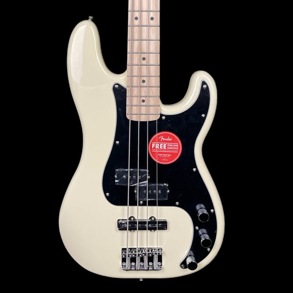 【極美品】Squier by Fender PJ ホワイト Squier Affinity Series Precision Bass PJ, Maple Fingerboard