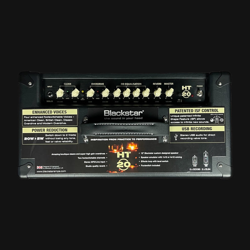 Blackstar HT20 MK2  1x12 Combo Valve Amp