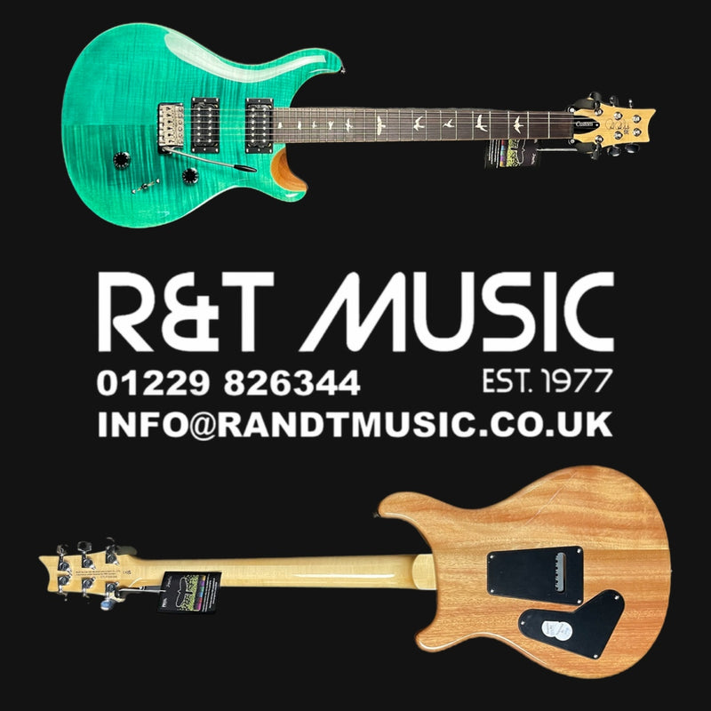 PRS SE Custom 24 Electric Guitar in Turquoise W/ Gigbag