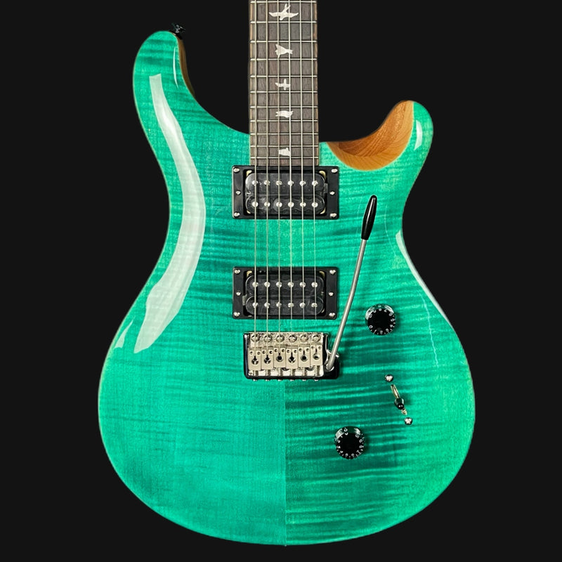 PRS SE Custom 24 Electric Guitar in Turquoise W/ Gigbag