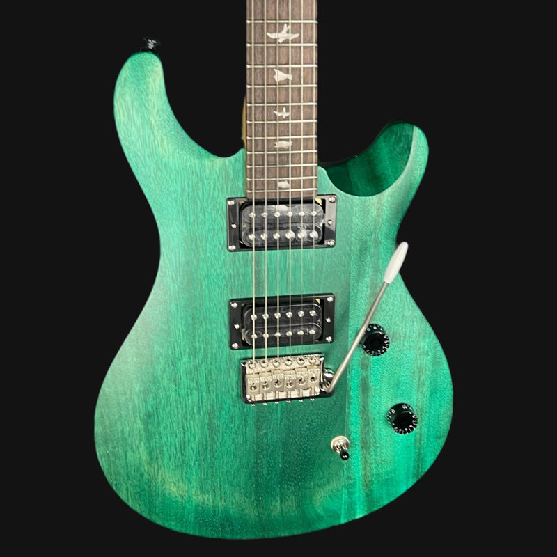 PRS SE CE24 Standard Electric Guitar in Turquoise Satin W/ Gig Bag
