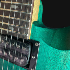 PRS SE CE24 Standard Electric Guitar in Turquoise Satin W/ Gig Bag
