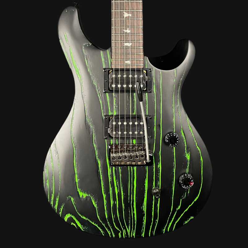 PRS SE Sandblasted CE 24 LTD Electric Guitar in Sandblasted Green