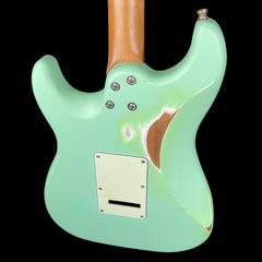 JET Guitars JS-400 HSS Roasted Maple, Sea Foam Green Relic