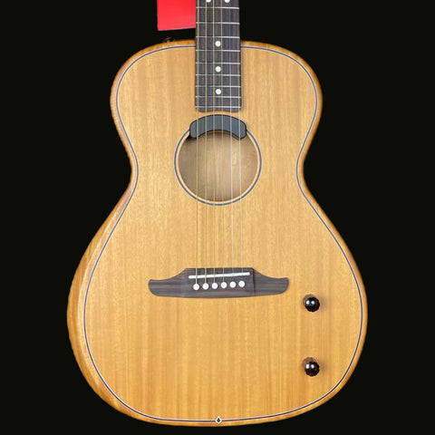 Fender Highway Series Parlour Electro-Acoustic Guitar In All-Mahogany