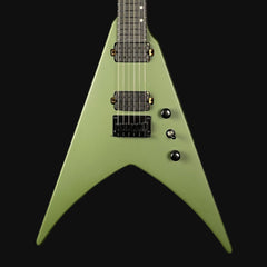 Spira Guitars V-400 MGR Electric Guitar in Satin Dark Green
