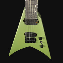 Spira Guitars V-400 MGR Electric Guitar in Satin Dark Green