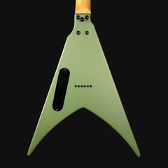 Spira Guitars V-400 MGR Electric Guitar in Satin Dark Green