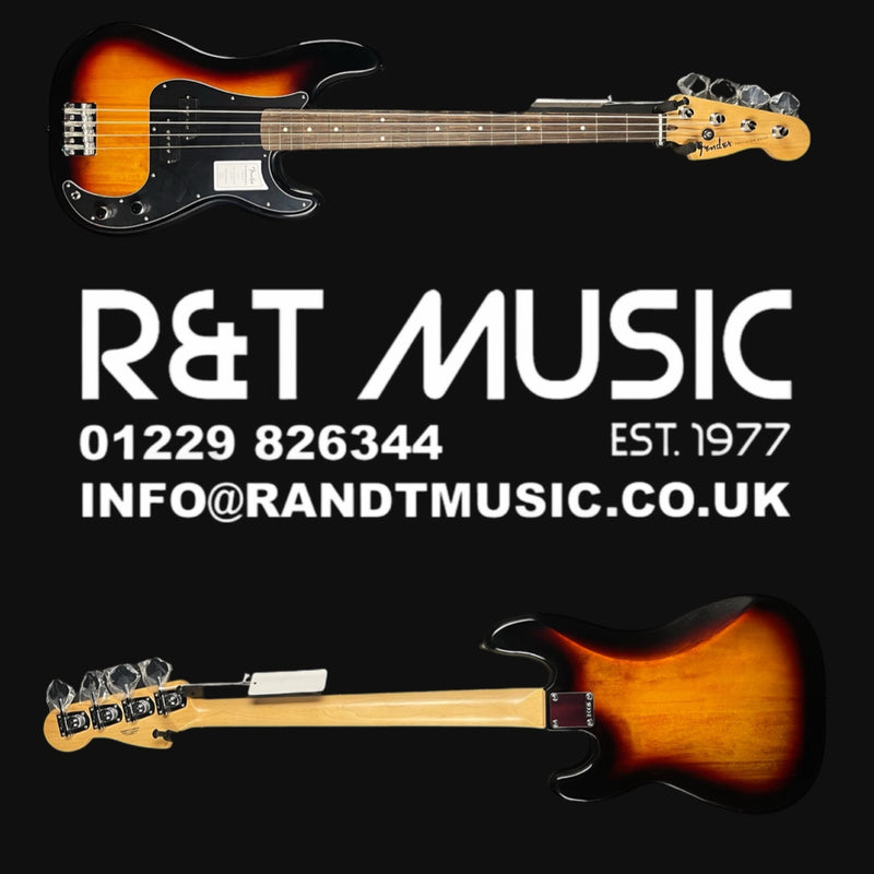 Fender Standard P Bass LRL BPG in 3 Tone Sunburst