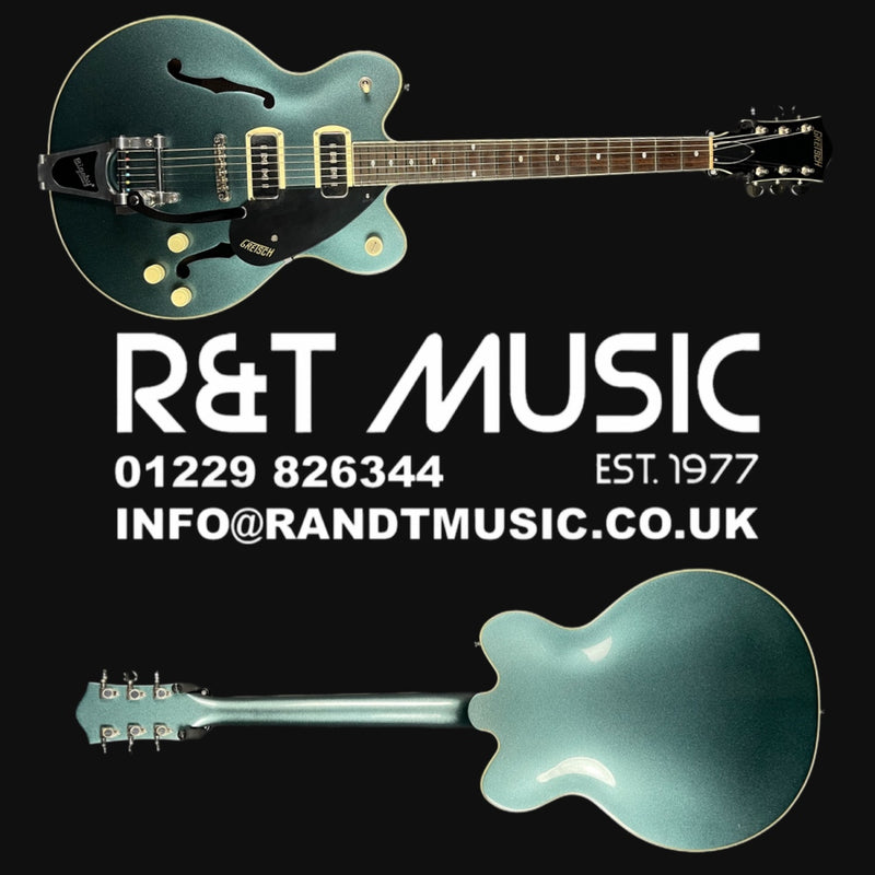 Gretsch G2622T-P90 Streamliner Center Block Double-Cut P90 with Bigsby in Gunmetal