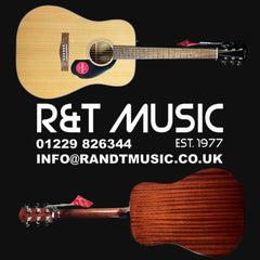 Fender CD-60S Dreadnought Acoustic Guitar in Natural