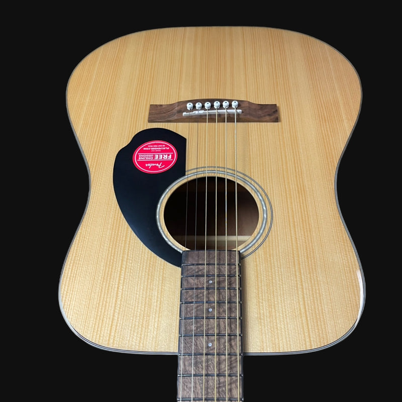 Fender CD-60S Dreadnought Acoustic Guitar in Natural