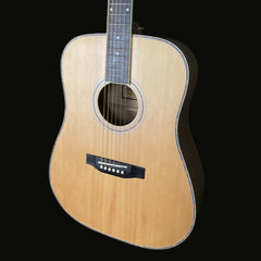 Freshman FA1DN Dreadnought Acoustic Guitar in Natural