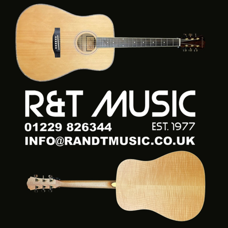 Freshman FA1DN Dreadnought Acoustic Guitar in Natural