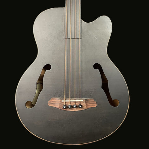 Aria FEB F2M Medium Scale Acoustic Bass in Satin Black