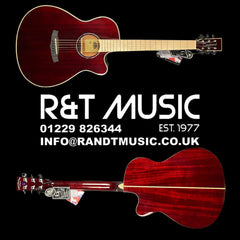 Tanglewood TW4 BLB Electro-Acoustic Guitar, Barossa Red Gloss