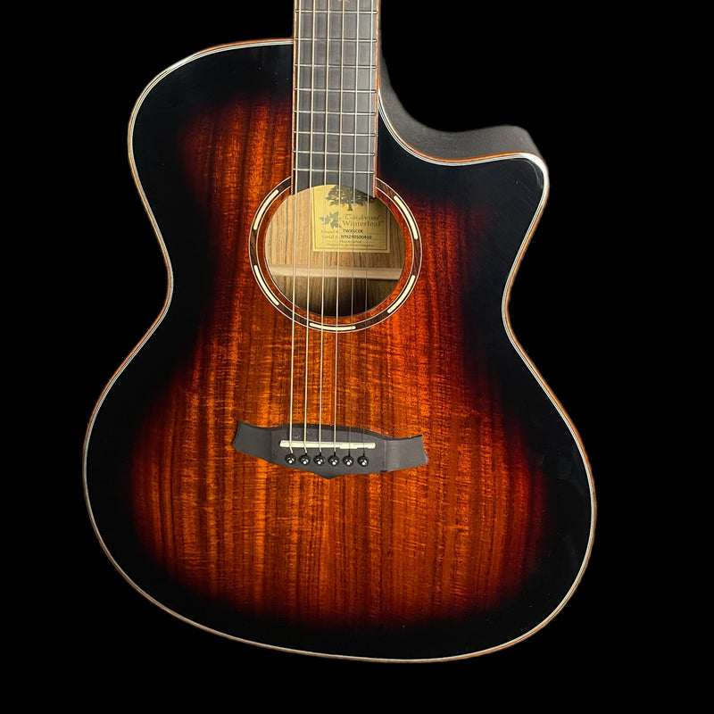 Tanglewood Winterleaf TWX6CEK Venetian Electro Acoustic Koa