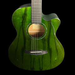 Tanglewood Azure TA4CEGR Electro Acoustic Guitar in Aurora Green Gloss